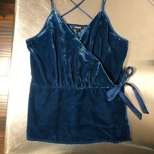 Express velour tank
